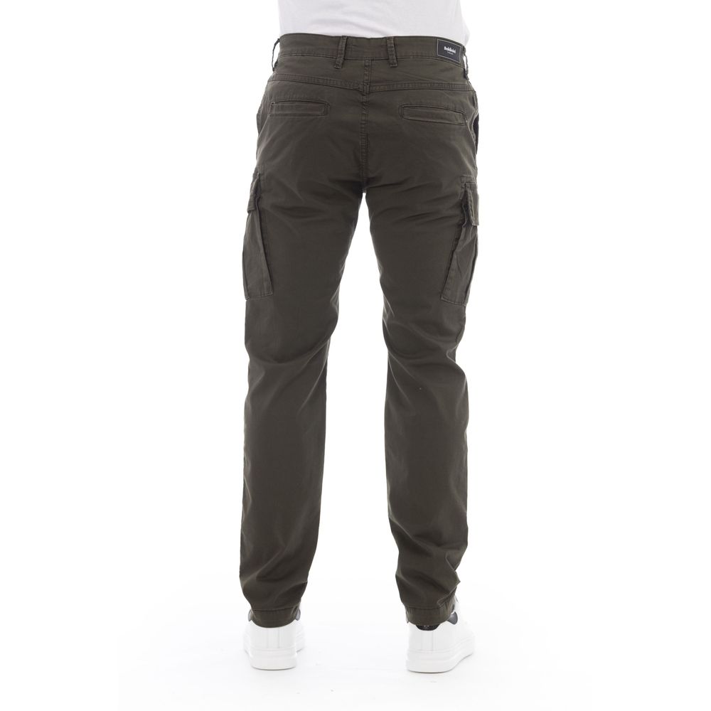 Baldinini Trend Army Cotton Men Cargo Trouser - W32