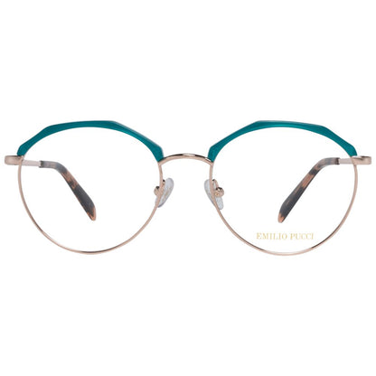 Emilio Pucci Turquoise Women Optical Frames