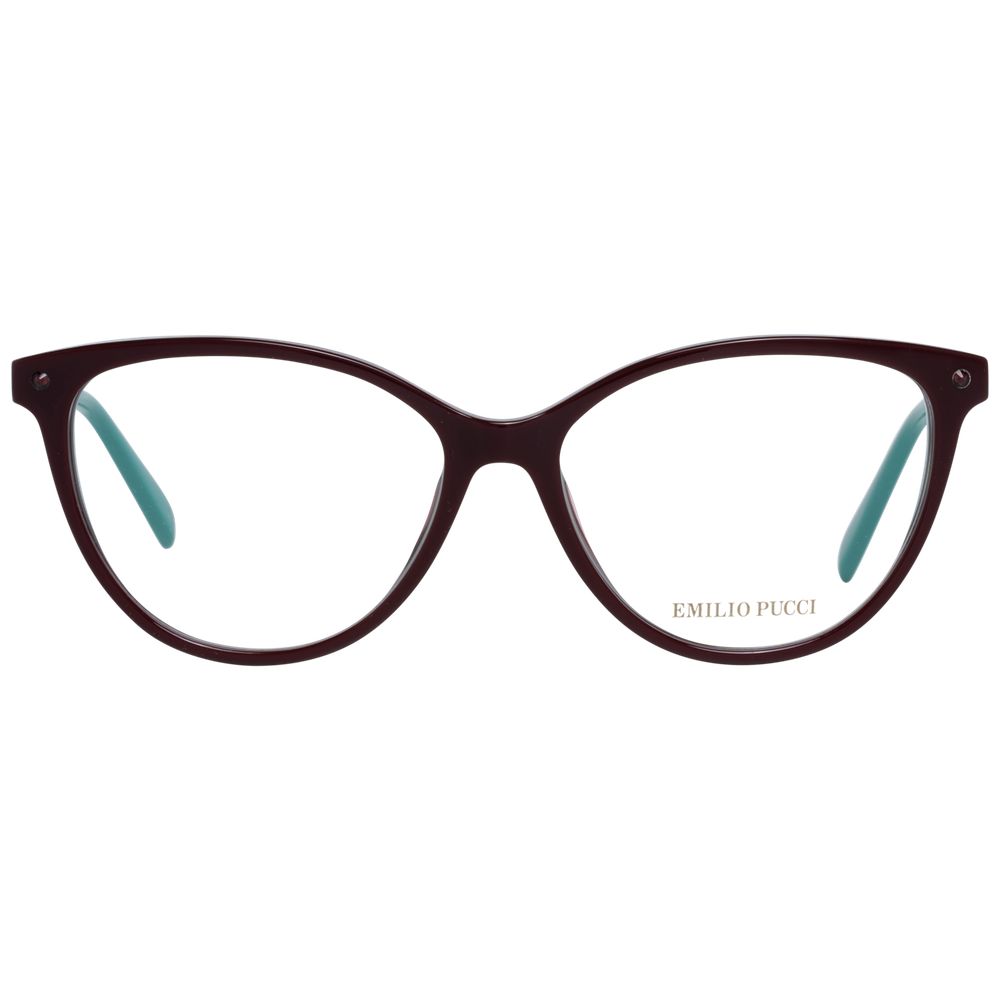 Emilio Pucci Burgundy Women Optical Frames