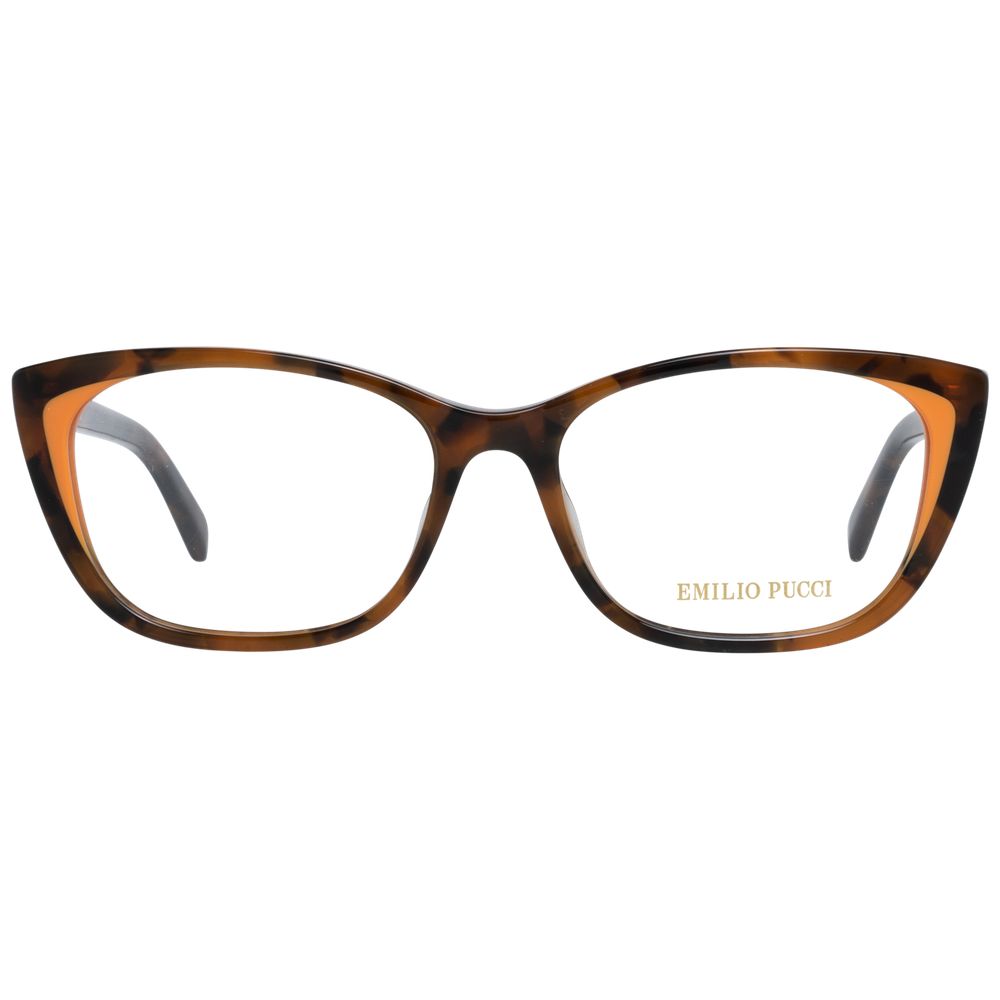 Emilio Pucci Brown Women Optical Frames