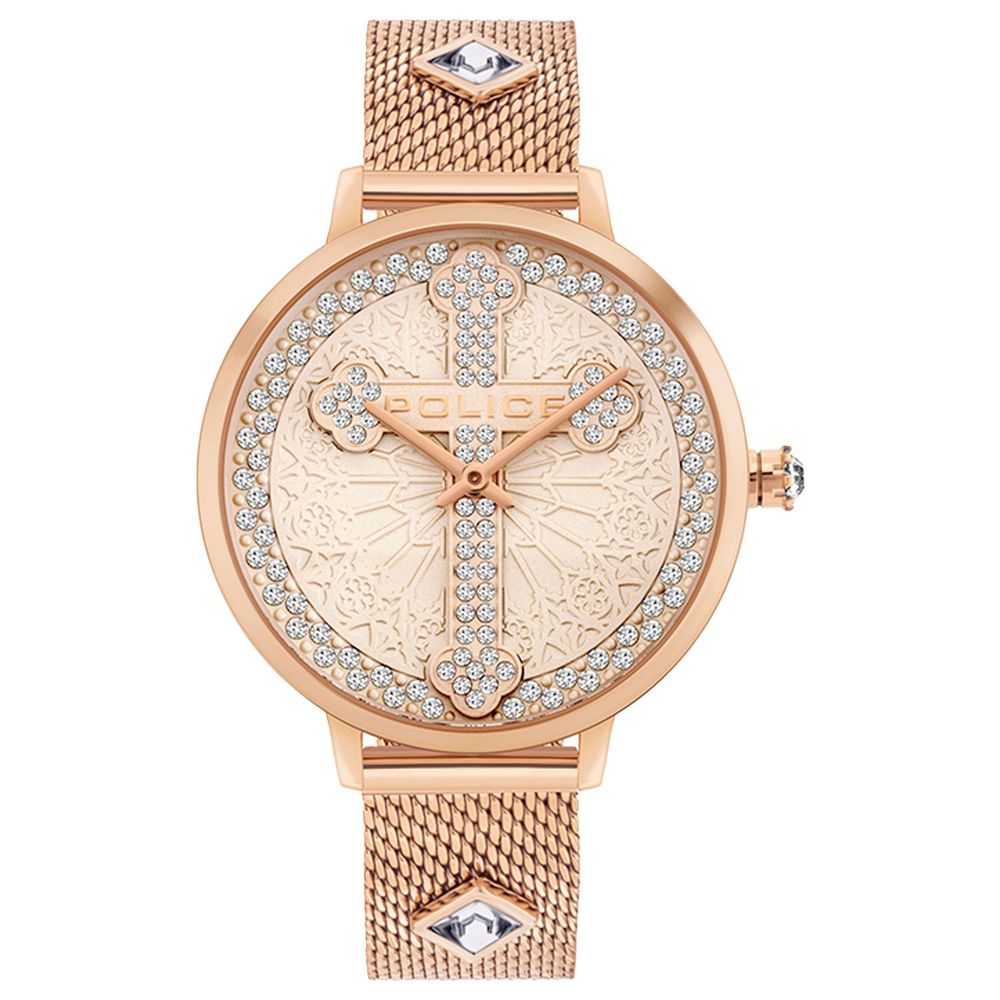 Police Rose Gold Women Watch