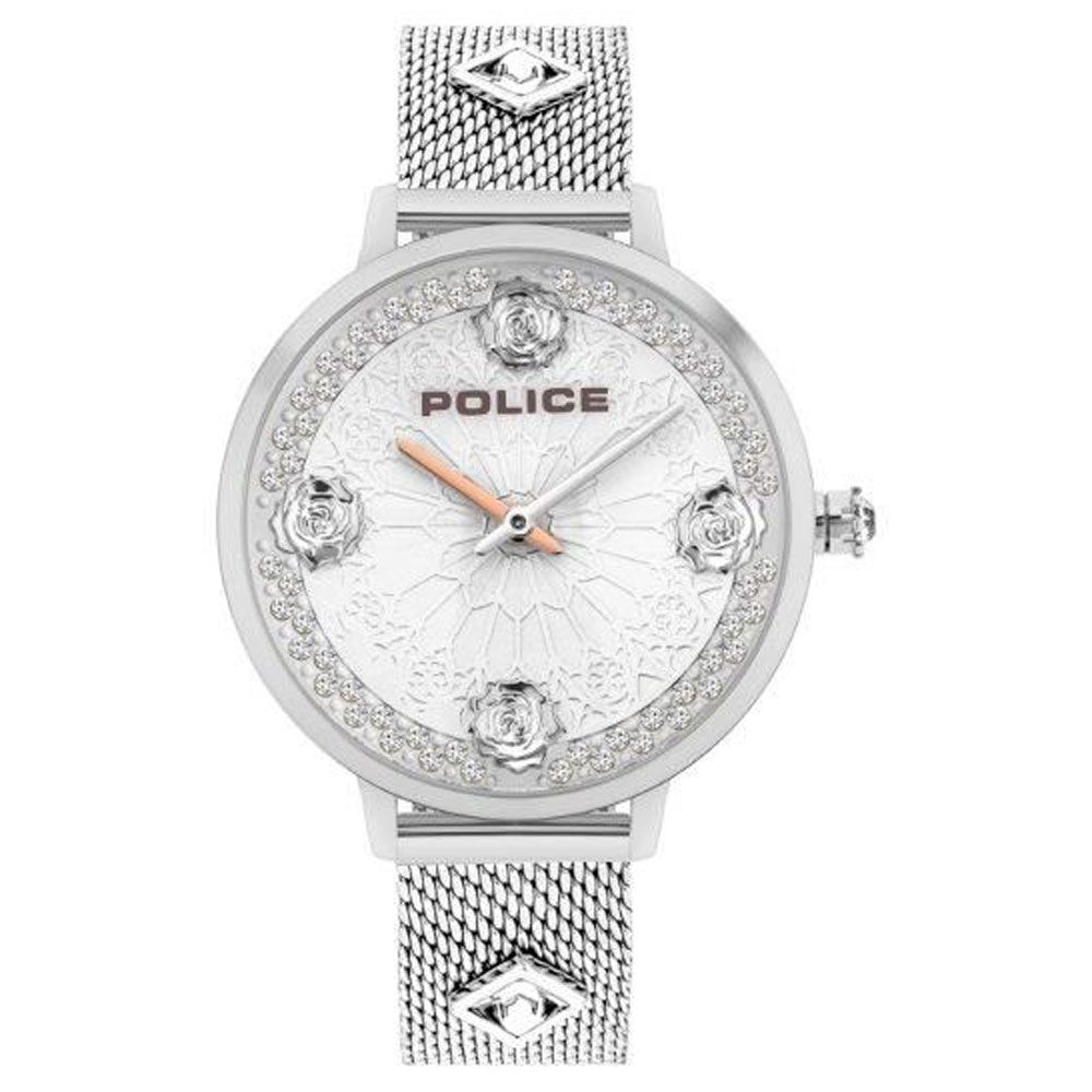 Police Silver Women Watch