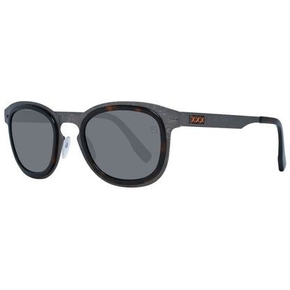 Ermenegildo Zegna Gray Men Sunglasses