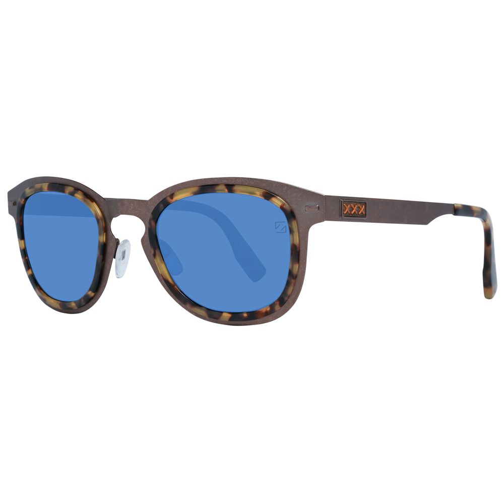 Ermenegildo Zegna Bronze Men Sunglasses