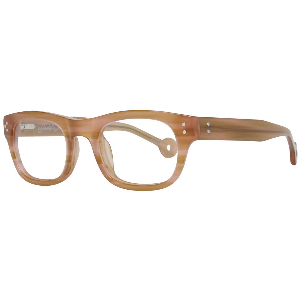 Hally & Son Brown Unisex Optical Frames