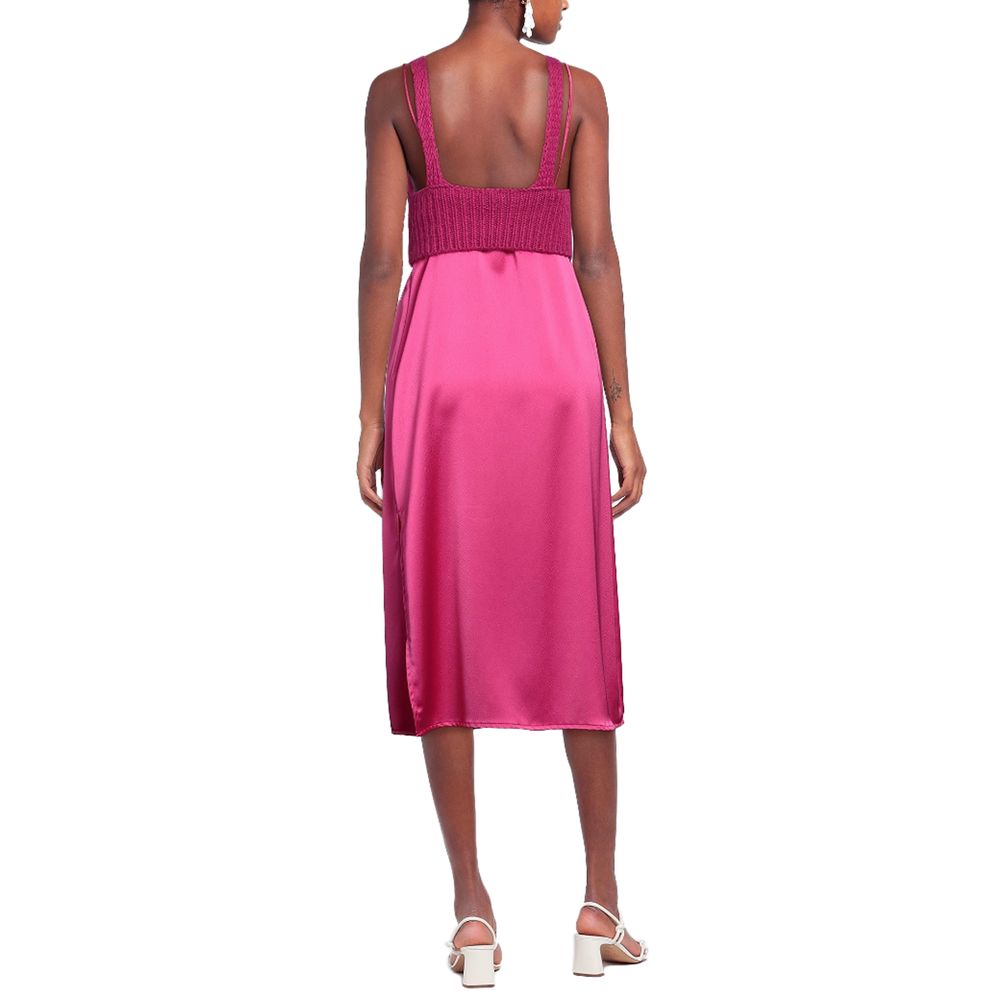 PINKO Fuchsia Polyester Dress - XS