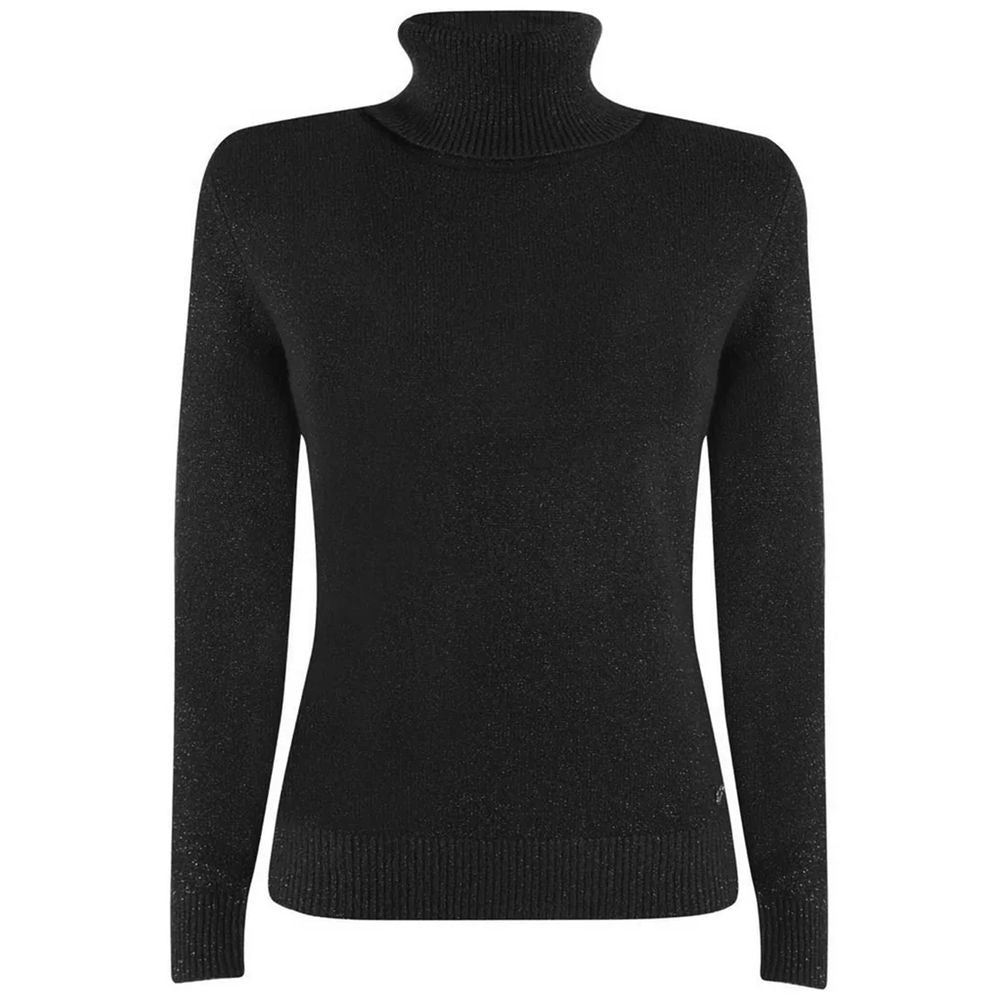 Yes Zee Black Viscose Sweater - XS