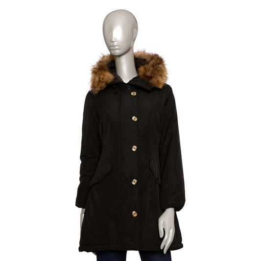 Baldinini Trend Black Polyester Women’s Jacket