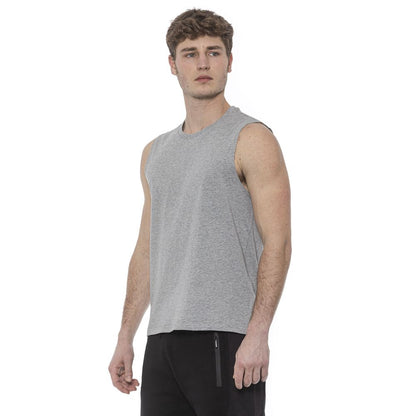 Tond Gray Cotton Men's Tank Top