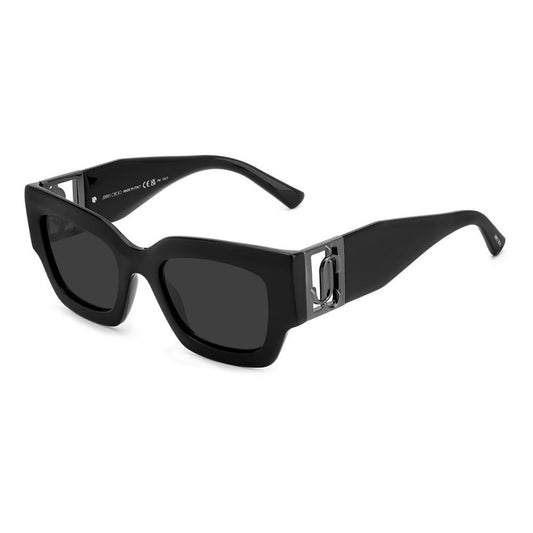 Jimmy Choo Black Acetate Sunglasses