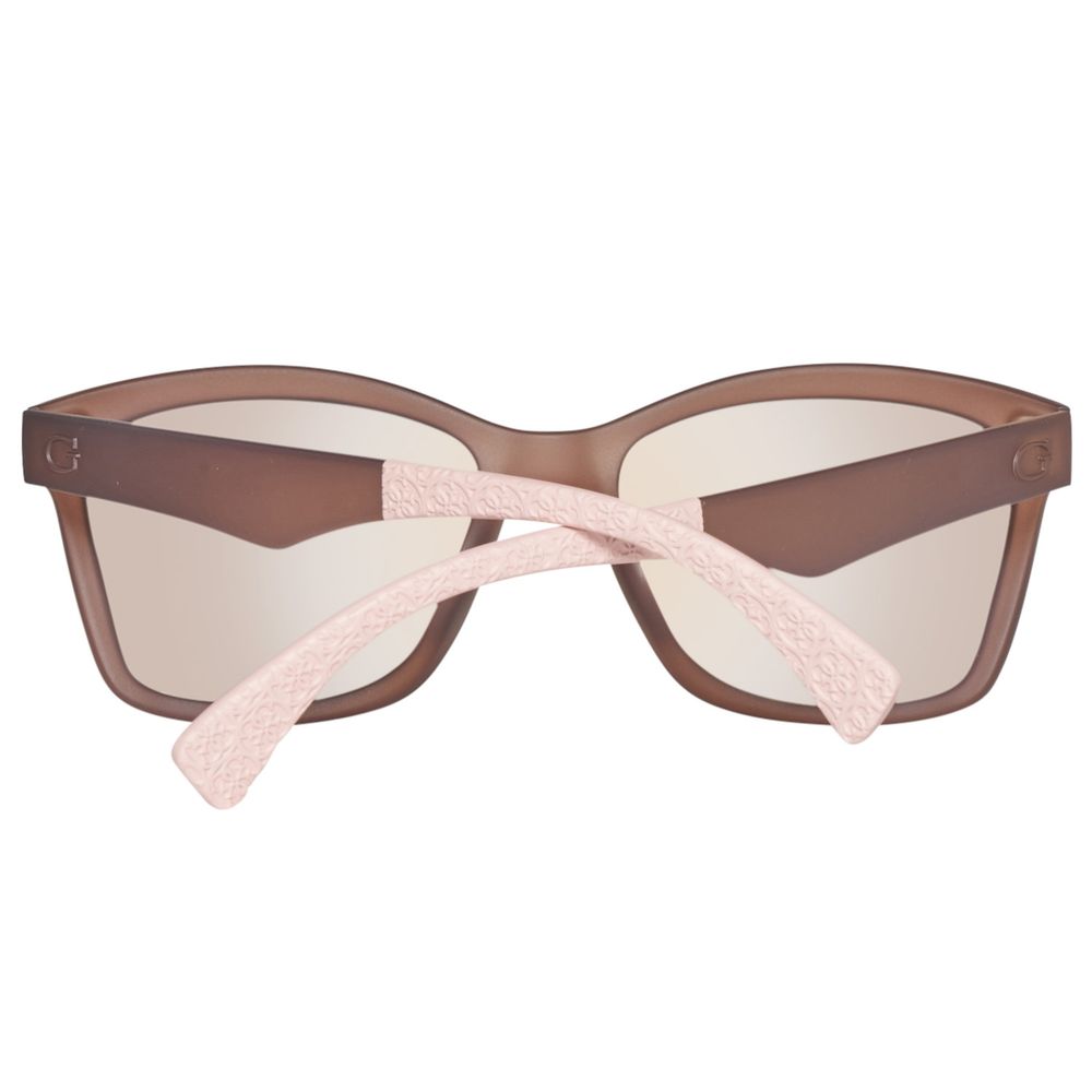 Guess Brown Plastic Sunglasses