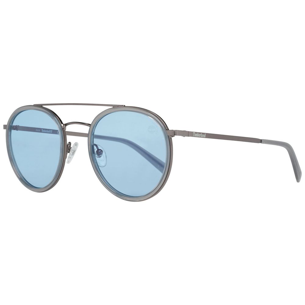 Timberland Silver Metal And Plastic Sunglasses