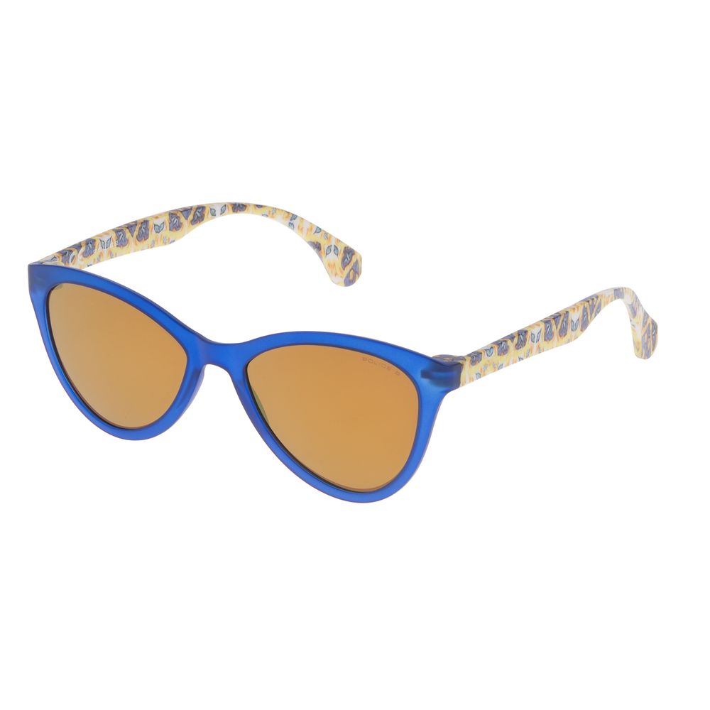 Police Blue Injected Sunglasses