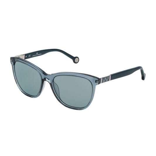 Carolina Herrera Blue Acetate Sunglasses