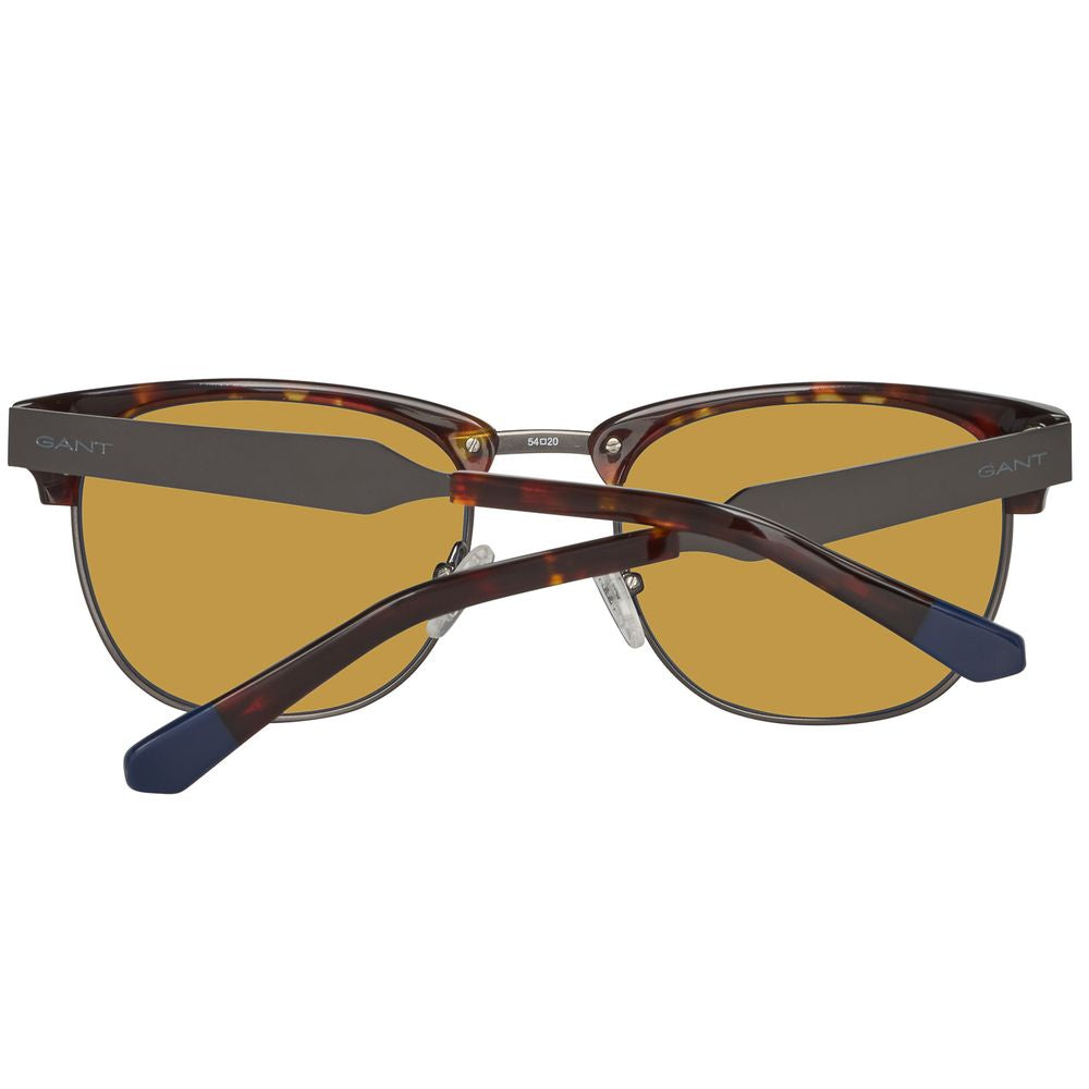 Gant Brown Metal Sunglasses