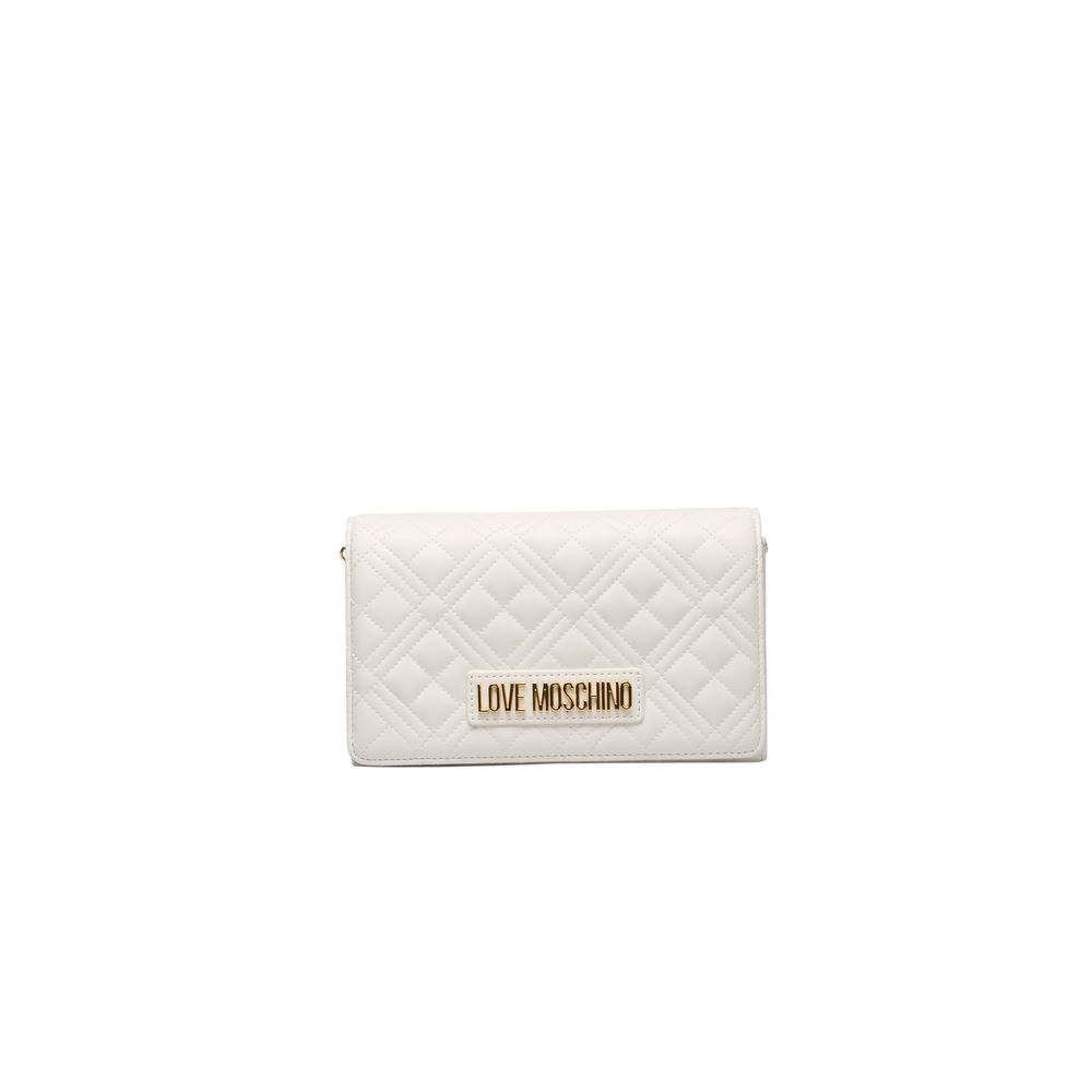 Love Moschino White Polyethylene Women Crossbody Bag