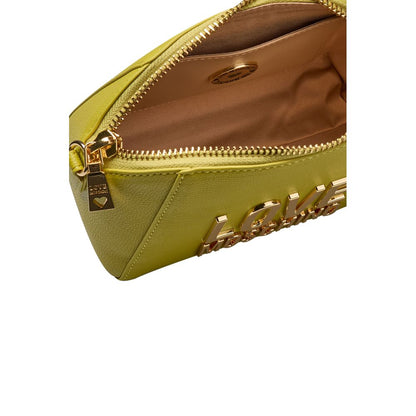 Love Moschino Yellow Polyethylene Women Crossbody Bag