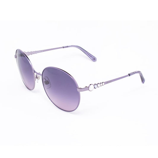 Swarovski Purple Metal Sunglasses