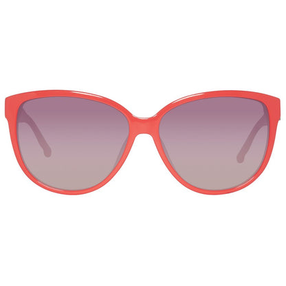 Swarovski Red Acetate Sunglasses