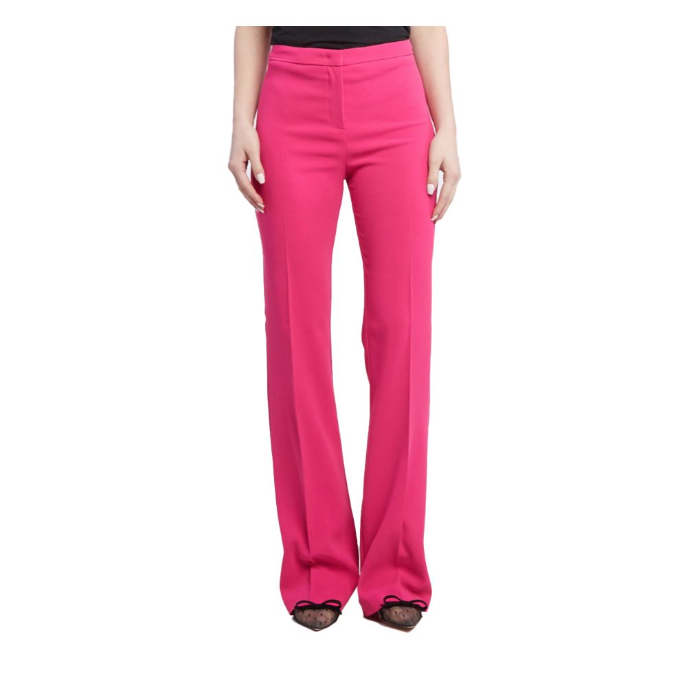 PINKO Fuchsia Polyester Jeans & Pant - IT38|XS