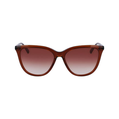 Longchamp Brown Acetate Sunglasses