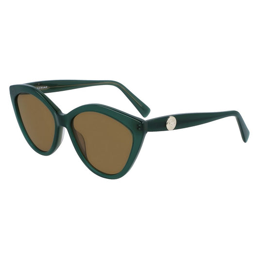 Longchamp Green Acetate Sunglasses