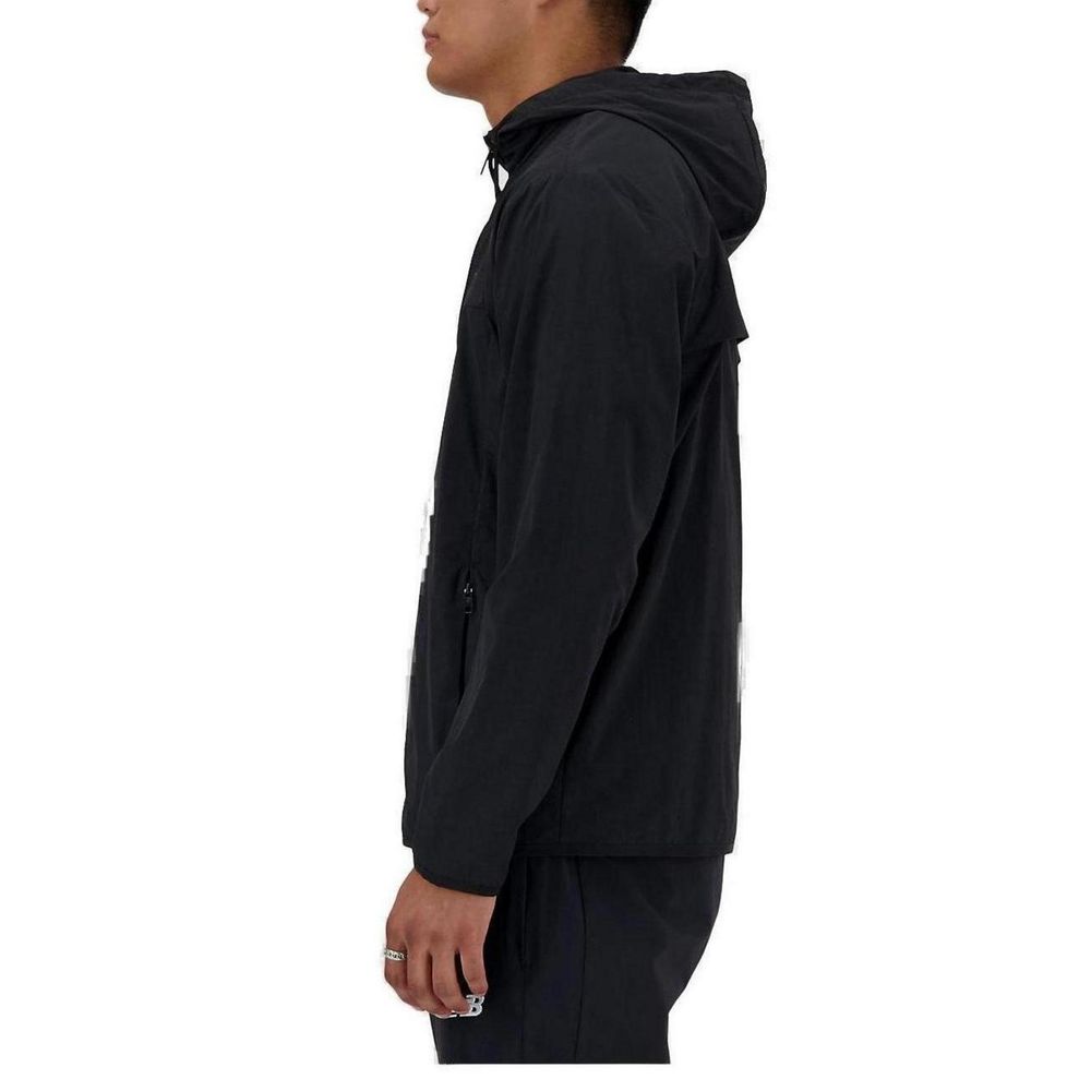 New Balance Black Polyamide Jacket - IT52 | XL