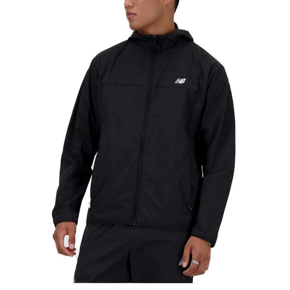 New Balance Black Polyamide Jacket - IT52 | XL