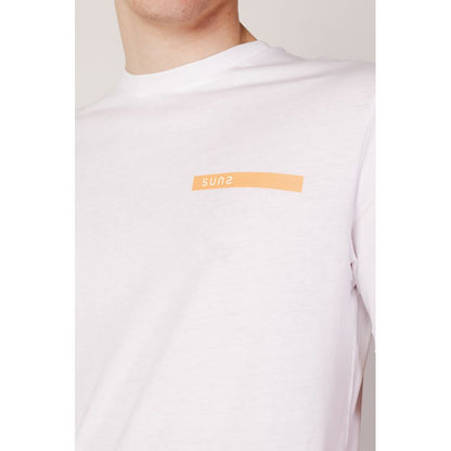 Suns White Cotton T-Shirt - IT52 | XL