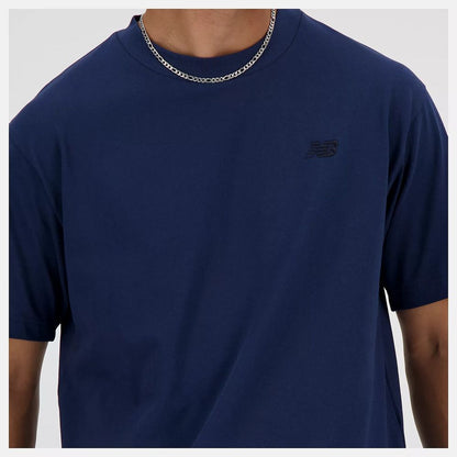 New Balance Blue Cotton T-Shirt - IT42 | XS