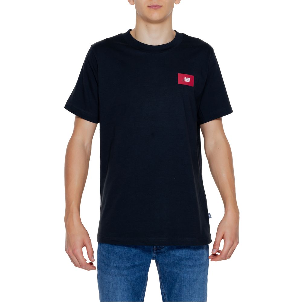 New Balance Black Cotton T-Shirt - IT44 | S