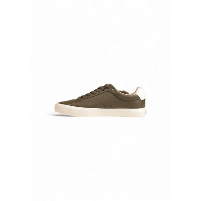 Hugo Boss Green Leather Sneaker - EU41/US8