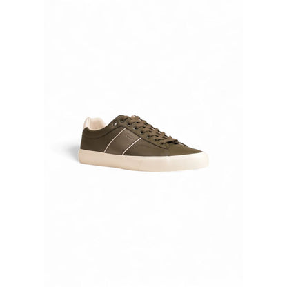 Hugo Boss Green Leather Sneaker - EU41/US8