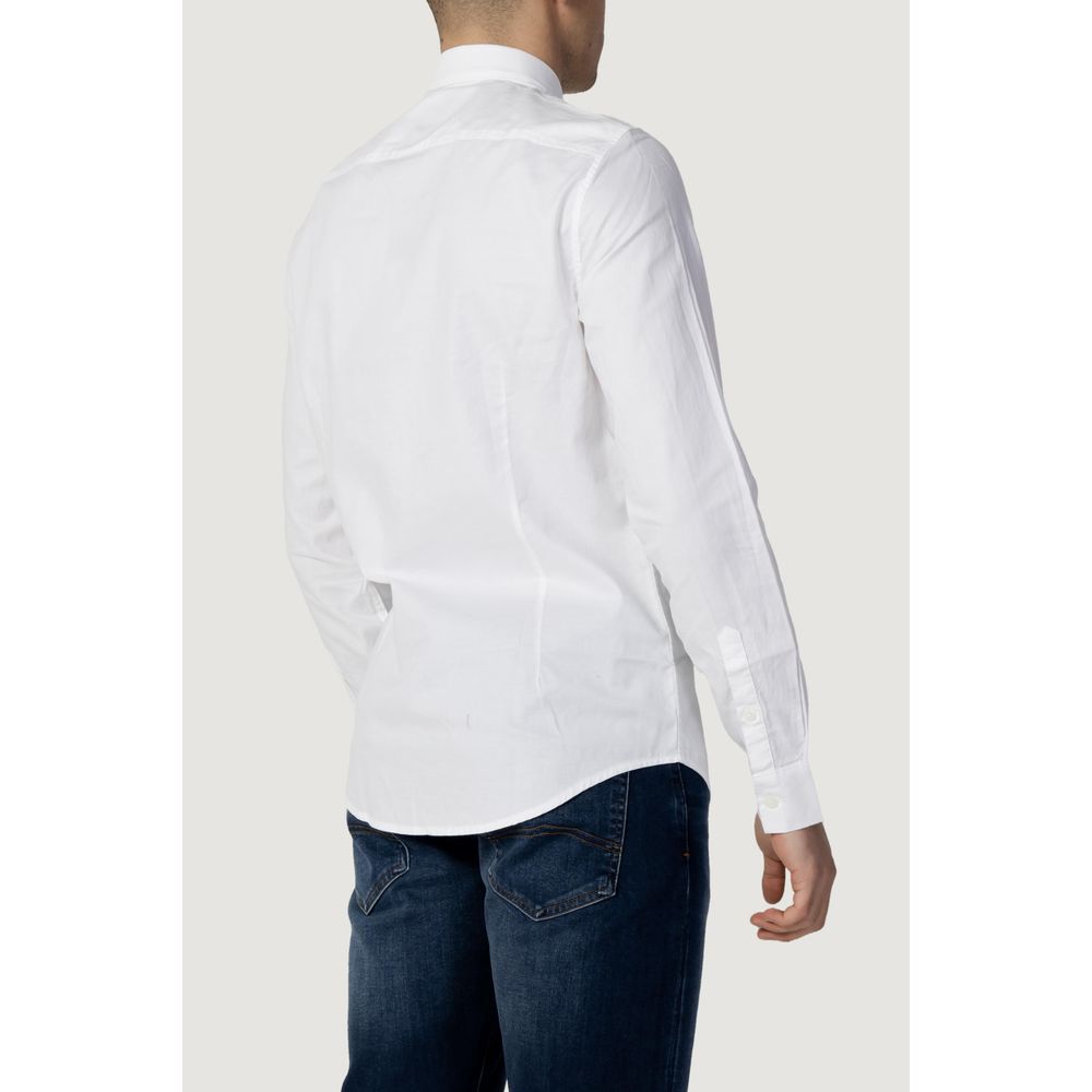 Armani Exchange White Cotton Shirt