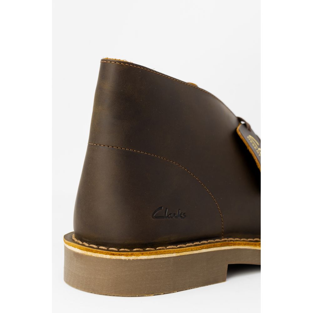 Clarks Brown Leather Boot - EU44/US11