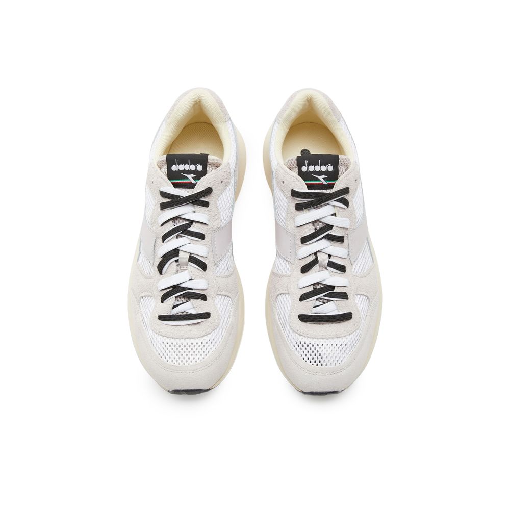 Diadora White Leather Sneaker - EU40/US7