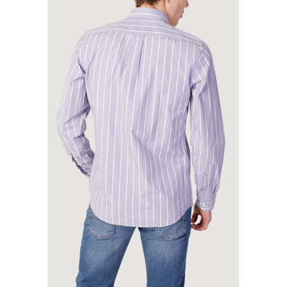 Hugo Boss Purple Cotton Shirt - IT44 | S