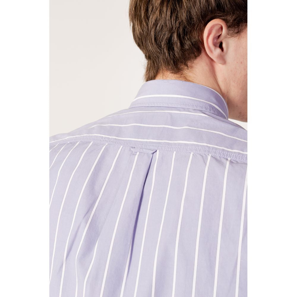 Hugo Boss Purple Cotton Shirt - IT44 | S