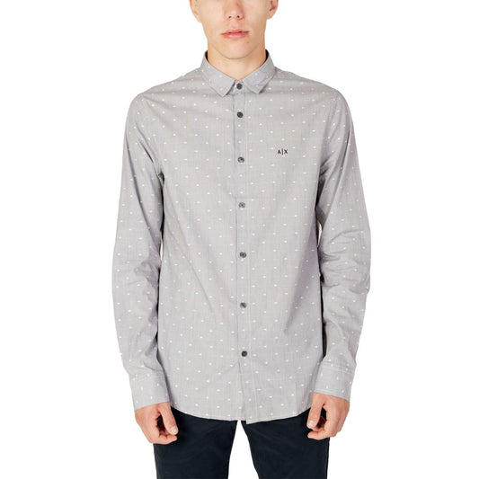 Armani Exchange Black Cotton Shirt - IT44 | S