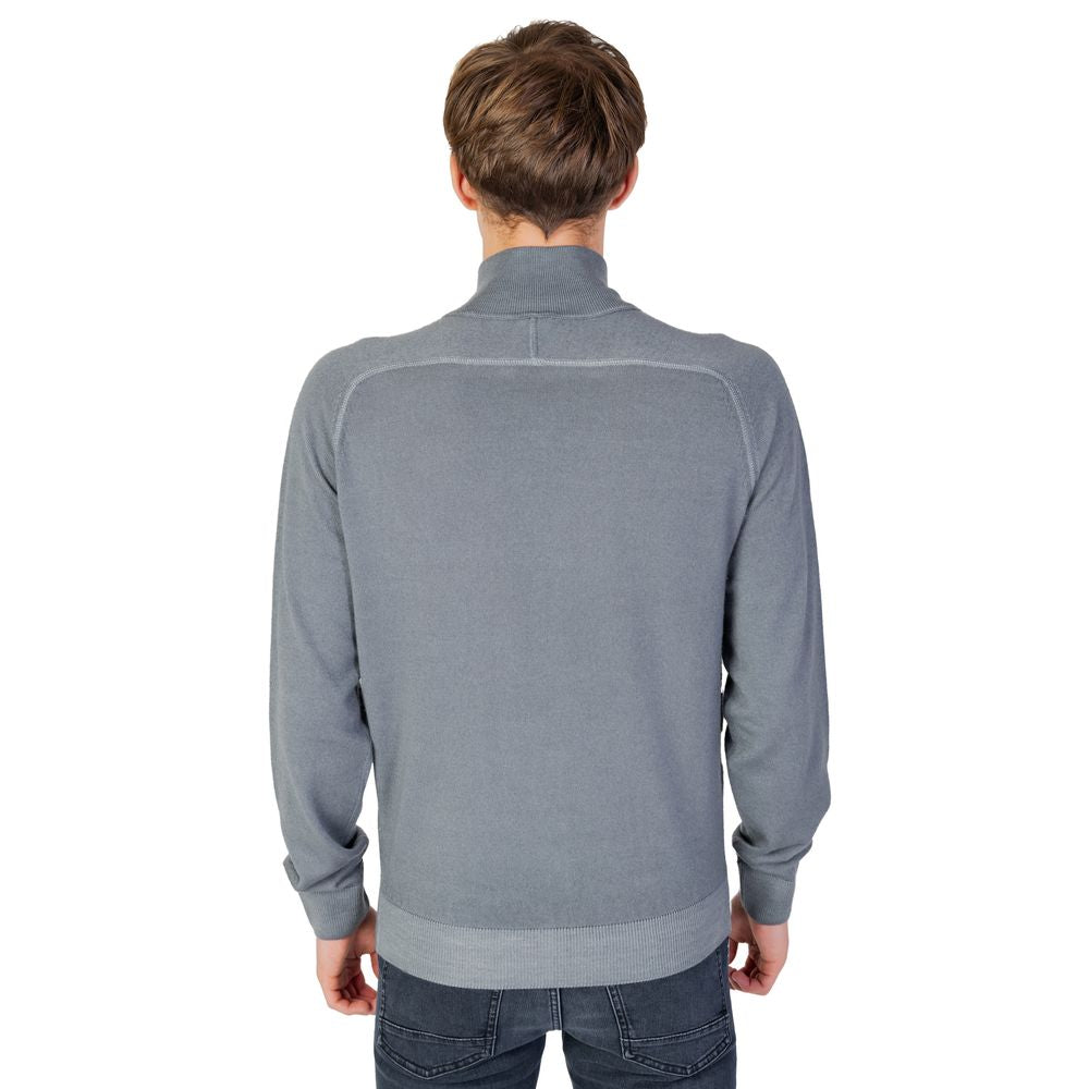 Hugo Boss Gray Wool Cardigan - IT46 | M