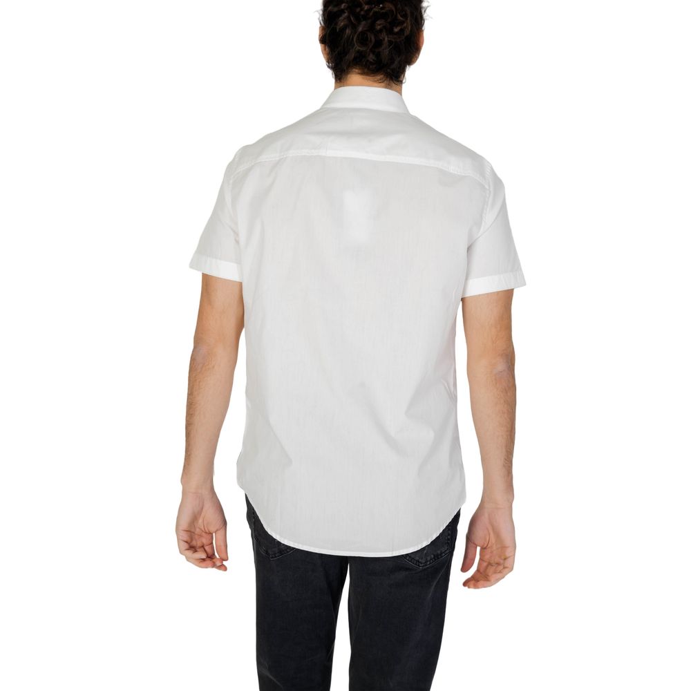 Armani Exchange White Cotton Shirt - IT42 | XS