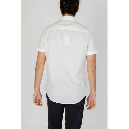 Armani Exchange White Cotton Shirt - IT42 | XS