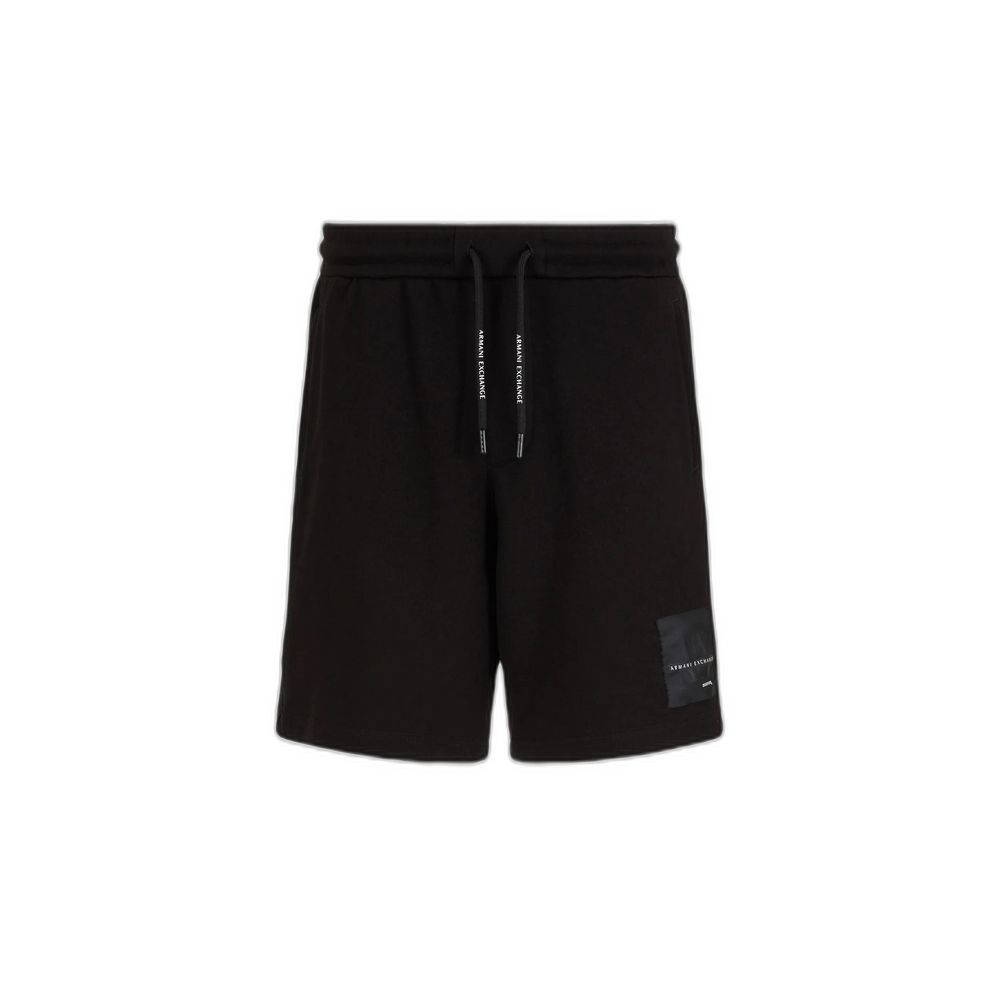 Armani Exchange Black Cotton Short - IT42 | XS