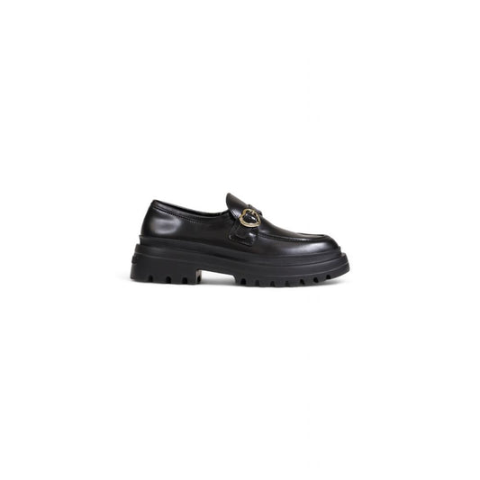 Love Moschino Black Polyethylene Flat Shoe - EU36/US6