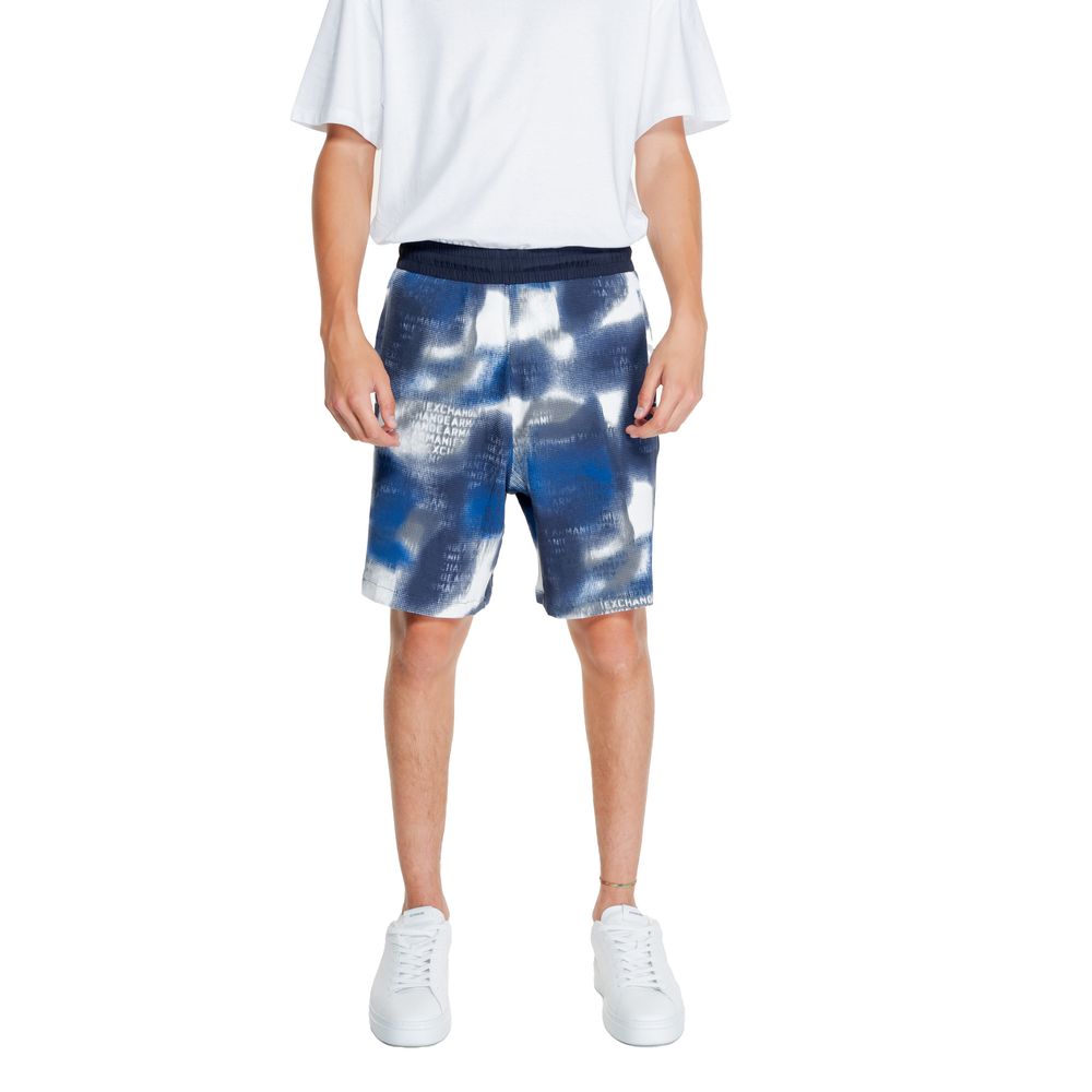 Armani Exchange Blue Cotton Short - IT48 | L