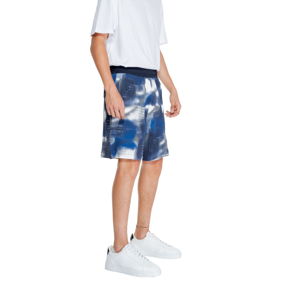 Armani Exchange Blue Cotton Short - IT48 | L