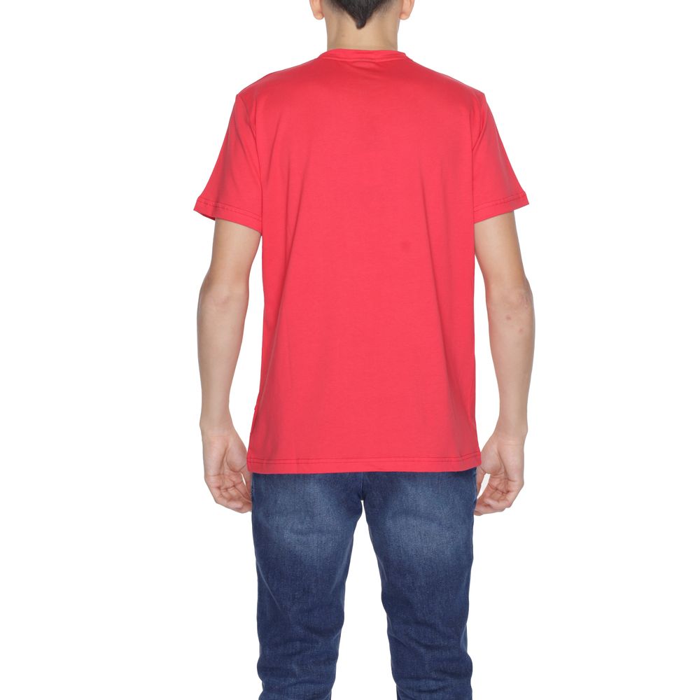 Icon Red Cotton T-Shirt - IT42 | XS