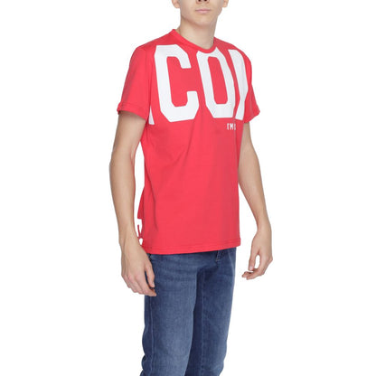 Icon Red Cotton T-Shirt - IT42 | XS