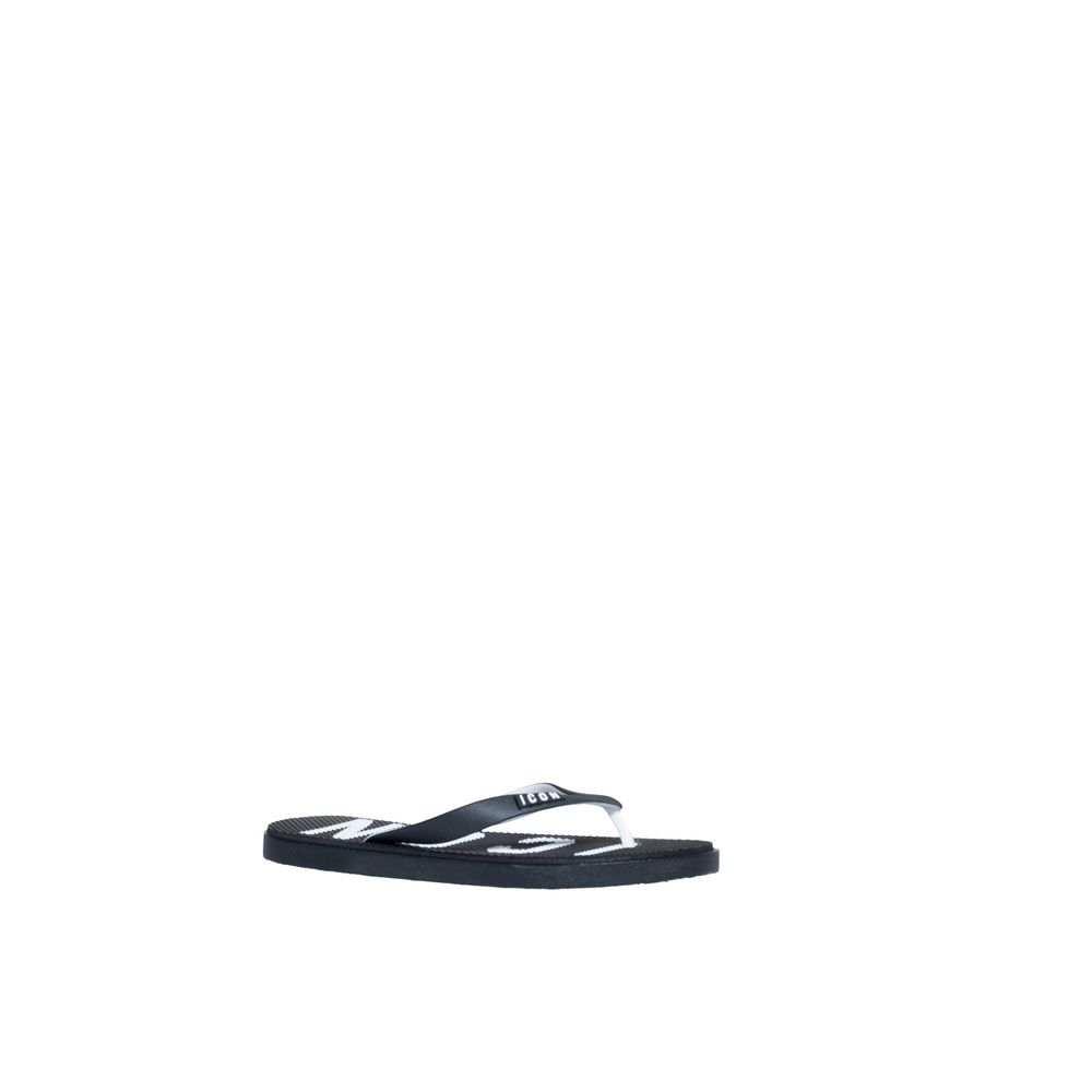 Icon Black Rubber Sandal - EU43/US10