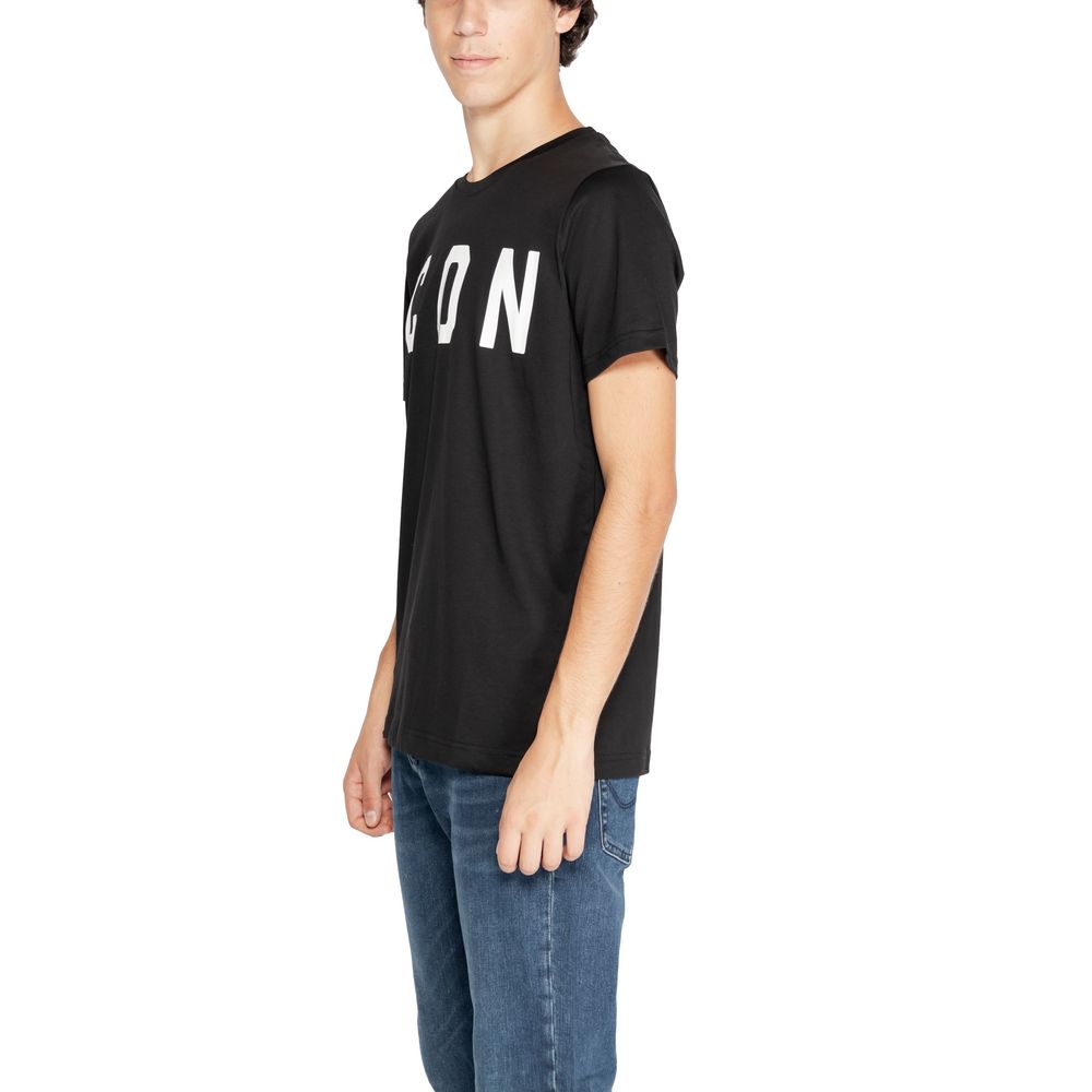 Icon Black And White Cotton T-Shirt - IT42 | XS